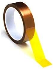 2 Pcs KAPTON 12 mm Polyimide Heat Resistant/High Temperature Adhesive Tape