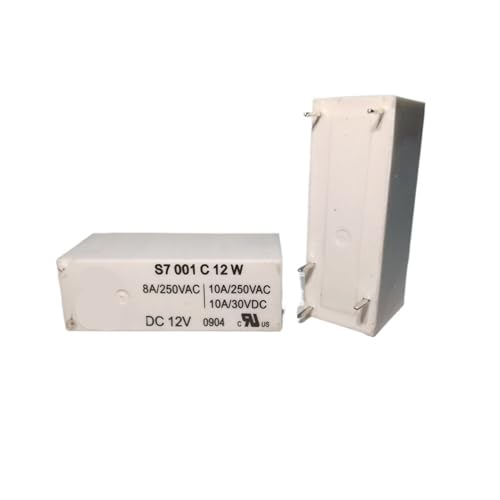 Relais de puissance S7001C12W DC12V à 5 broches pour circuit imprimé