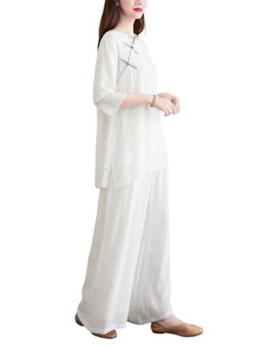 Conjunto de dos piezas para mujer para vestir elegante sin calor 5