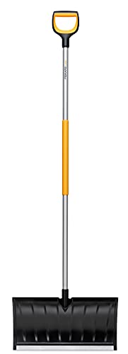 Fiskars Schneeschieber für flache Schneeschichten, X-series,...
