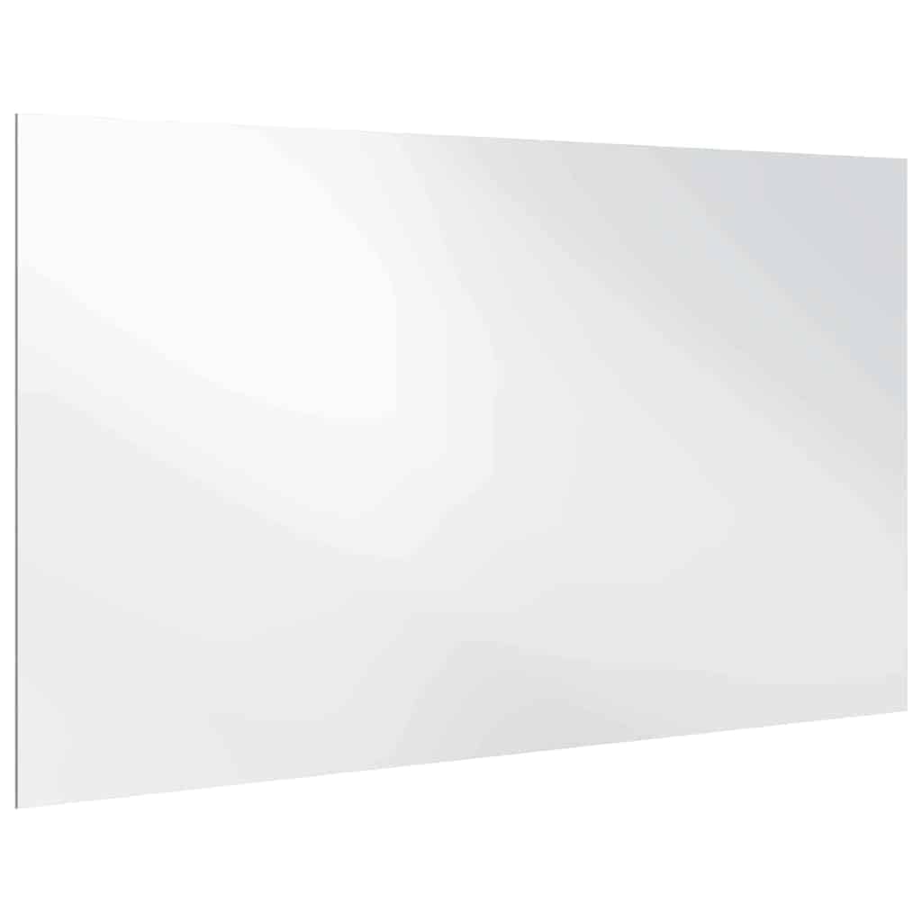 Espejo de Pared Rectangular 100 x 60 cm Vidrio Templado Sin Marco