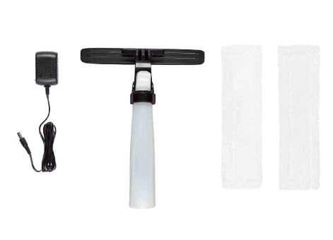 Limpiacristales Eléctrico Recargable Ventanas 3,7 V, 2200 mAh, incluye boquilla de aspiración y bote vaporizador. SILVER CREST