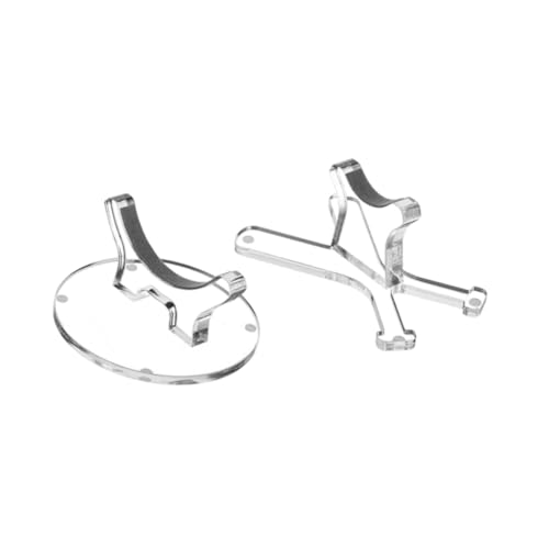 Menolana 2Pcs Baseball Bat Holder Rack Storage Rack for Garage Organizer Multifunctional for Collectible Acrylic Desk Display Stand