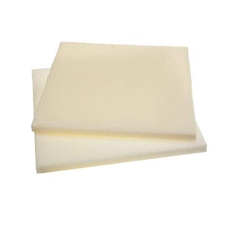 Dream Solutions USA Upholstery Visco Memory Foam Square Sheets - 2 Pack (1