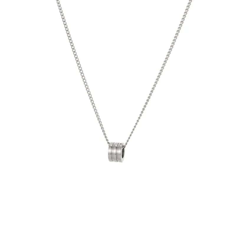 salty alpha Coil Crisp Neck Chain for Men & Boys | Stainless Steel | Long Necklace | Pendant | Locket | Fancy & Stylish | Birthday Gift | Aesthetic Jewellery | Accessories for Everyday Wear | Marriage, Birthday | Gift for Valentine Day-picture-12