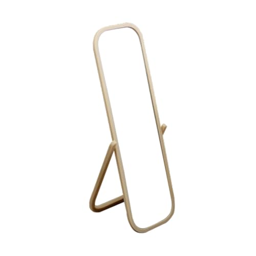 Image of Miniature Sturdy Full Length Mirror for Scene Props Birthday Gifts Ornaments 13.1cm Wood
