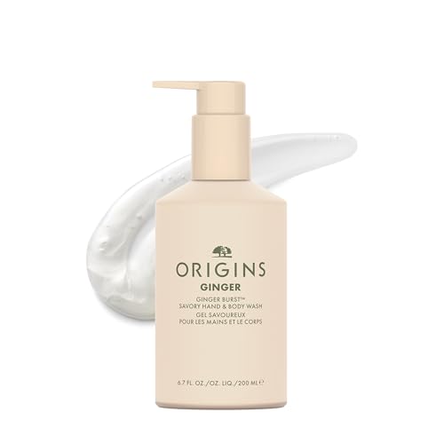 Origins Ginger Burst Savory Hand & Body Wash | Lathers & Cleanses | With Ginger, 6.7 Fl Oz