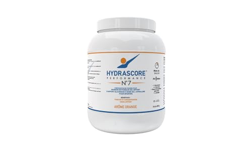 Boisson isotonique N°7 saveur orange en poudre de 800 g pour le sport