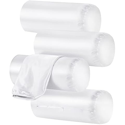 Remerry 4 Pack Neck Roll Pillow Covers Cover