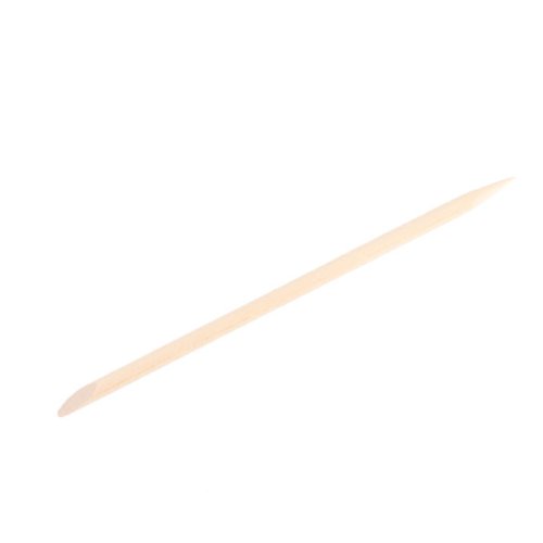BeeSpring 50PCS Two Way Wooden Sticks Cuticle Pusher Remover Nail Art Manicure