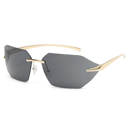 Gafas de sol de metal LVTFCO para ciclismo urbano y paseos en días soleados