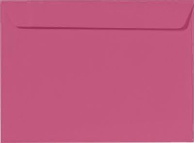 LUXPaper 9x12 Booklet Envelopes, Magenta, 500