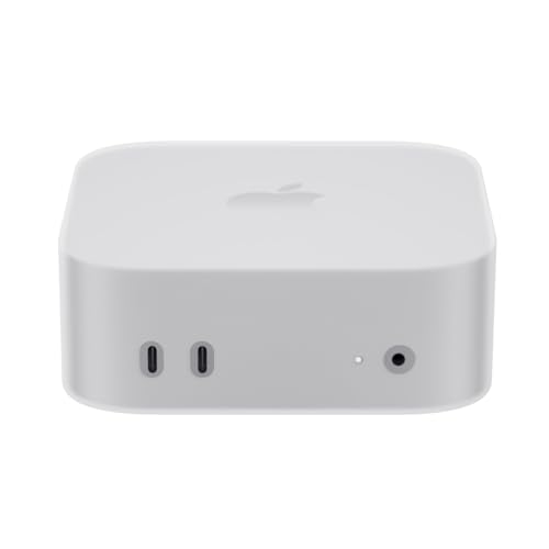 Funda de silicona para Apple 2024 Mac Mini M4 Pro/Mac Mini M4, funda de silicona suave protectora completa, transparente