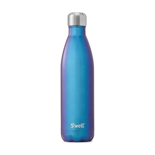 S'well Stainless Steel Water Bottle, 25oz, Neptune, Triple Layered Vacuum Insulated Containers Keeps Drinks Cold for 48 Hours and Hot for 24, BPA Free, Perfect for On the Go