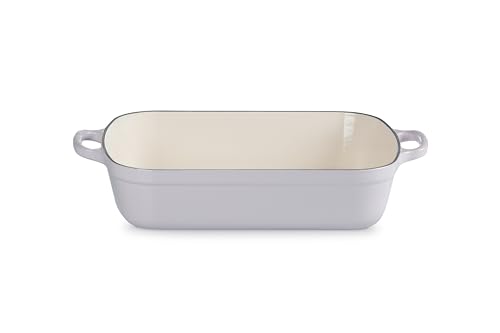 Image of Le Creuset Enameled Cast Iron Rectangular Roaster, 5.25 qt., Shallot