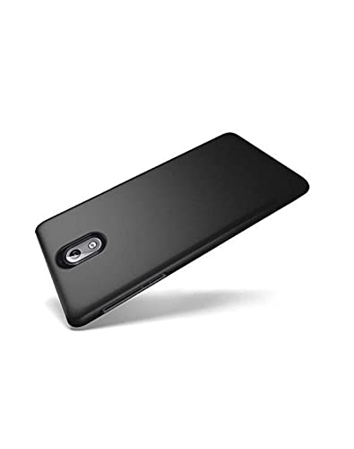 Image of Mobile Back Cover Case for Nokia 2.2 (Silicone Case|CameraProtection|Black SC1510)