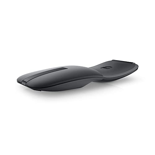 Dell Bluetooth Travel Mouse – Ms700, Wireless - Bluetooth 5.1, Microsoft Swift Pair Pair (Windows 10 & 11 Only), Optical Led Sensor, Touch Scroll With Later Touch Controller - Black #TOP4