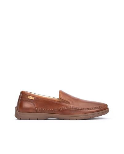 Image of PIKOLINOS Marbella M9A-3111 Men's Slip-On Moccasins - Premium Calfskin Leather - Removable Cushioned Insole with All Day Support - Elastic Fit - Flexible Sole