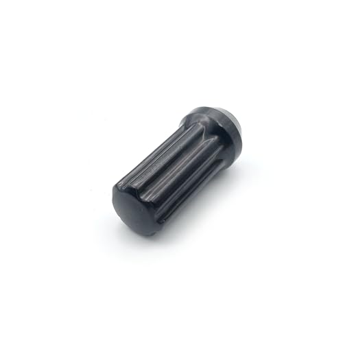 Image of 32PCS Black M14x1.5 Wheel Lug Nut,Conical /Cone Bulge Seat, Closed End Long Extended XL Spline with 1 Socket Key Fits 8 Lug Aftermarket Wheels