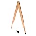 Multi-Functional Drawing Compass Geometry Tool with Whiteboard Clip and Chalk Holder for Math Demonstrations and Art Projects Lightweight Wood Design 18.9 Inch