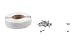 Camco Universal Vent Installation Kit with Putty Tape- Use to Replace or Install Roof Vents, Side Mount Vents Plumbing Stacks and Refrigerator Vents (25003)