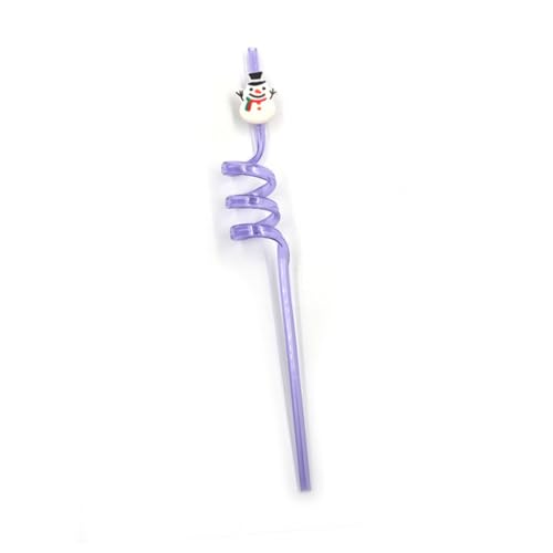 Pitillos desechables para fiesta navideña, 10 piezas miniatura 1
