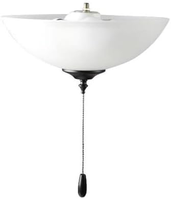 Accessory - 18W 2 LED Ceiling Fan Light Kit-7 Inches Tall and 12.5 Inches Wide-Black Finish
