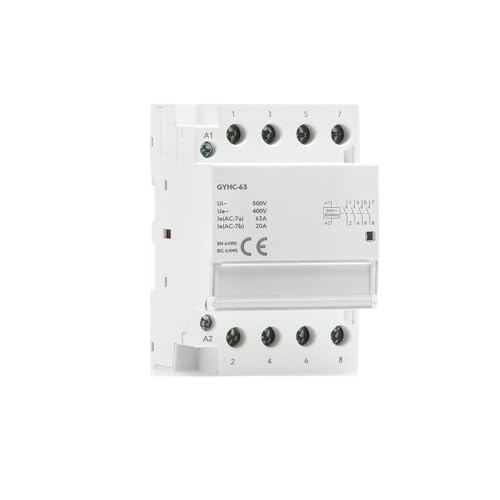 Contacteur ca sur Rail Din 4P 63A haute capacité pour sécuriser votre réseau