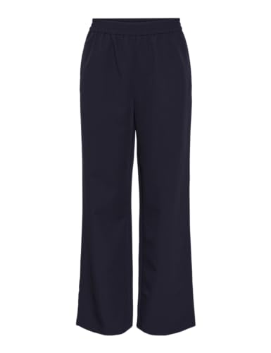 Pantalon en tissu femme PIECES Pcjello coupe large et fluide haut de gamme
