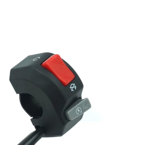Commande clignotant moto 7/8 pouces 12V pour phare antibrouillard