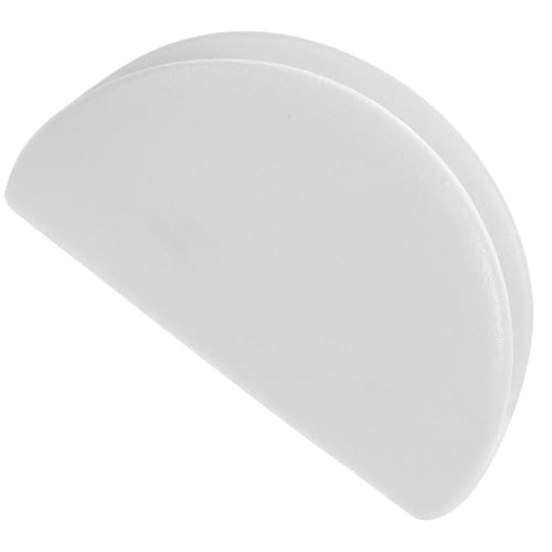 jojofuny Porte-Serviettes Carré en Céramique Blanche, Distributeur Réutilisable pour Serviettes en Papier, Taille Cuisine et Restaurant, Accessoire de Table Pratique