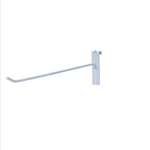 Gridwall Peg Hook in White Finish 6 Inches Box of 100