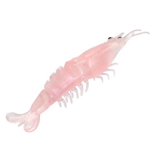 Leurre souple crevette Strike King Tidal TSB3-346 flamant rose de 7.6 cm pour la pêche au bar