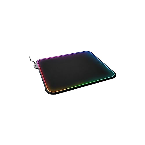 Image of SteelSeries QcK Gaming Mouse Pad - Medium RGB Prism Cloth - Optimized For Gaming Sensors