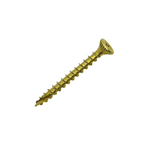 5.0 Optimaxx Extreme Performance Wood Screws 600PC Maxxtub (5.0x50mm, Zinc Plate & Yellow Passivated, Pozi Wood Screws) - Image 3