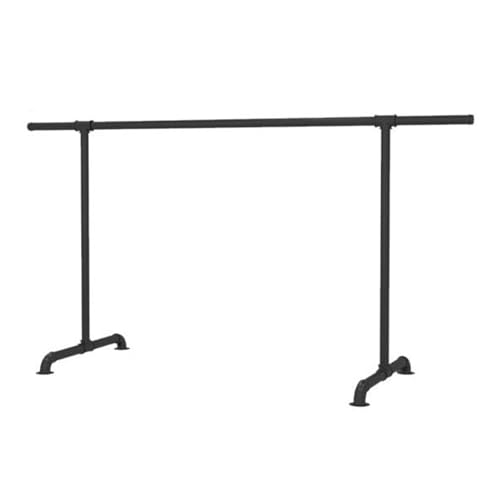 IXIETY バレエバーポータブル、モバイルバレエバー自立ポールダンス、ホームスタジオプロフェッショナルストレッチワークアウトダンス機器(150x60x100cm)