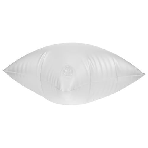 SOLUSTRE Inflatable Square Pillow Portable Throw Cushion for Travel Camping Car Seats Ergonomic Design for Comfort Easy Maintenance