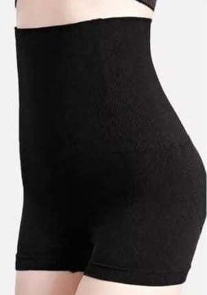 Image of SHEWIN Women's Seamless Shaping Under Dress Shorts | Comfortable Underwear Shapewear Shorties (Free Size up to M to 3XL Black)