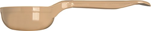 Image of Carlisle FoodService Products Measure Miser Plastic Measuring Spoon with Short Handle, 2 Ounces, Beige, 1 Count (Pack of 1)