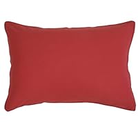 Amazon｜メリーナイト 枕カバー 無地カラー レッド 約43×63cm