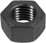Hillman 7/8 Zinc Dichromate Steel SAE Hex Nut 10 pk