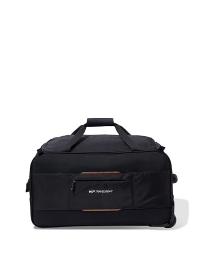 Image of VIP Grande Cabin (Small Size) 2-Wheel Duffle Trolley Bag, Black