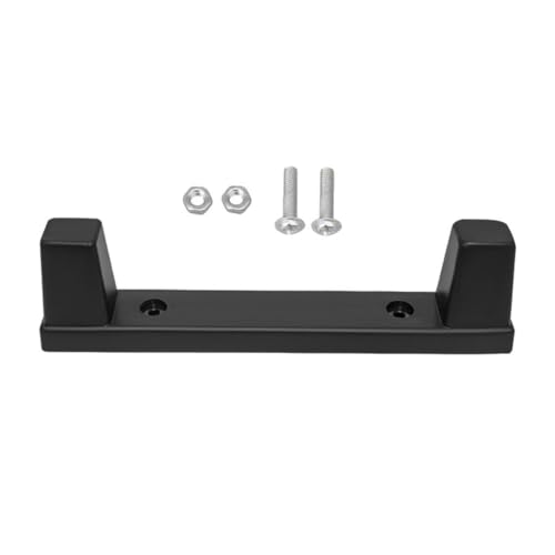 Dickly Soporte para pies de Equipaje, pie con Pasador para Equipaje, Alto Rendimiento, Duradero, Resistente, Almohadilla para pies de Maleta Negra de PP para