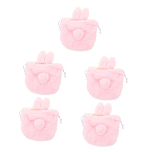 Trousse de toilette peluche voyage FRCOLOR 5 pièces voyage organisation