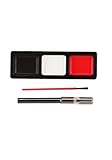 Dr. Seuss Cat In The Hat Makeup Kit for Halloween, Cream Costume Makeup, 3-Color Tray