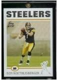 2004 Topps Football Rookie Card #311 Ben Roethlisberger