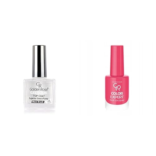 Golden Rose Gel Look Top Coat & Oje Seti