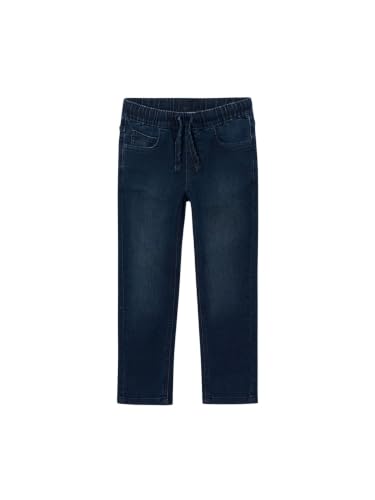 Pantalon soft denim jogger para nino de Mayoral en color blue black