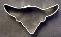 Miniature Longhorn Cookie Cutter