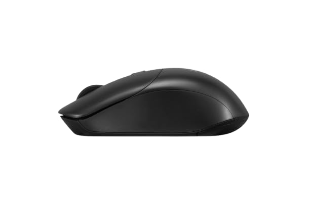 Image of Lenovo USB-A Wireless Mouse, Reliable Wireless connectivity, Upto 12 Months Battery Life, DPI Upto 1600, Durable Upto 10 Million clicks, Smooth & Precise Tracking, 0.057Kg, 4Y51U02457, 1Y Warranty